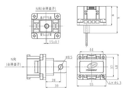 รายละเอียดของขั้วต่อ ESC-TB250