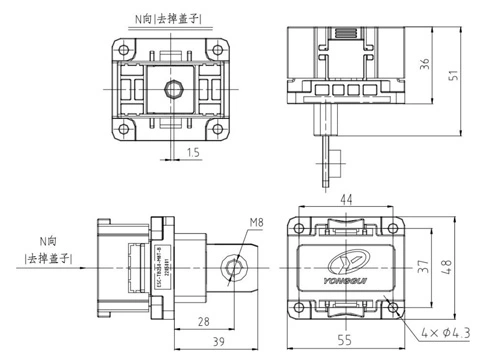 รายละเอียดของขั้วต่อ ESC-TB250