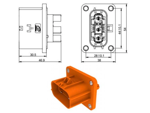 รายละเอียดของขั้วต่อไฟฟ้า YGC1017 Series