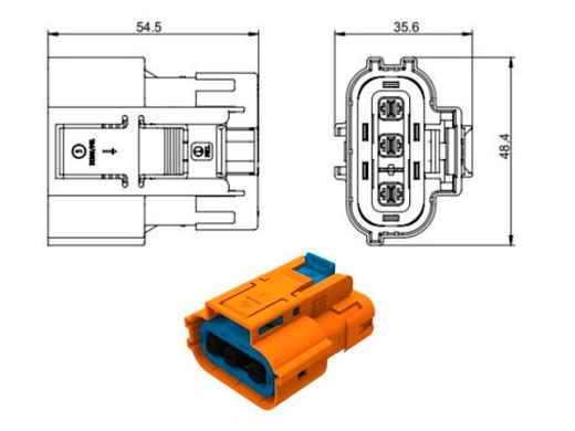 รายละเอียดของขั้วต่อไฟฟ้า YGC1017 Series