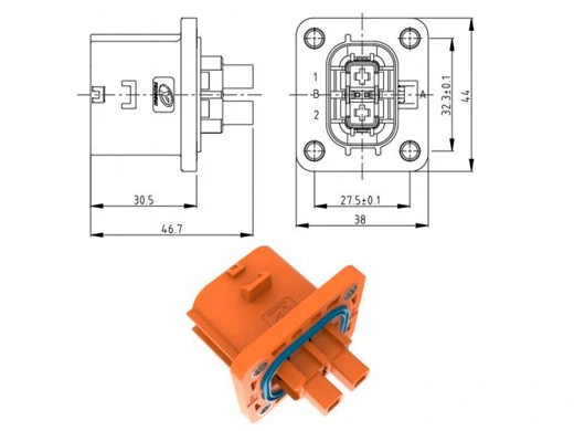 รายละเอียดของขั้วต่อไฟฟ้า YGC939 Series