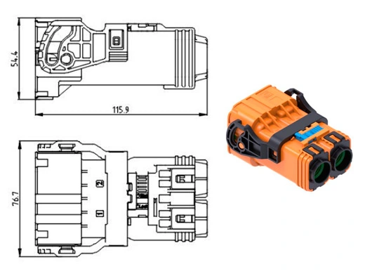 รายละเอียดของขั้วต่อไฟฟ้า YGEV5 Series