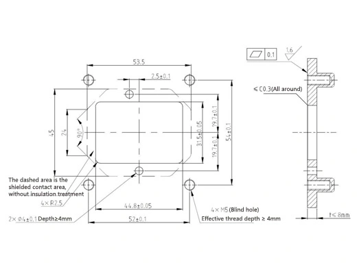 รายละเอียดของขั้วต่อไฟฟ้า YGEV5 Series